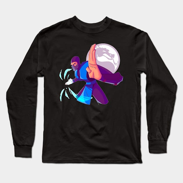 sub zero Long Sleeve T-Shirt by dubcarnage